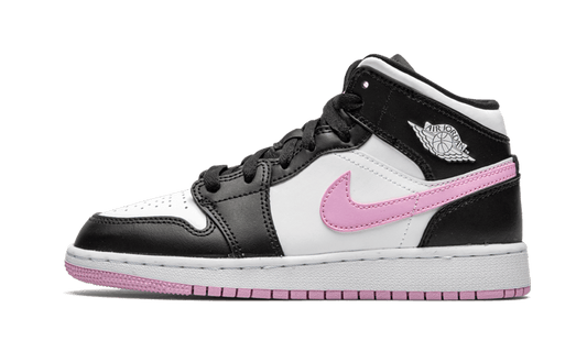 Air Jordan Air Jordan 1 Mid White Black Light Arctic Pink - 555112-103