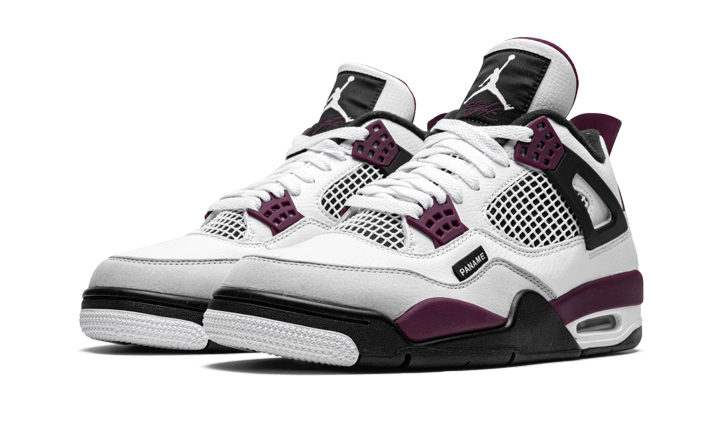 Air Jordan Air Jordan 4 PSG Neutral Grey Bordeaux - CZ5624-100 / CZ6509-100