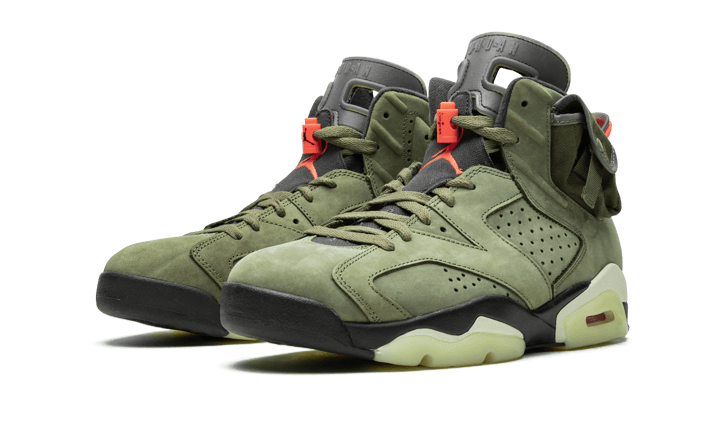 Air Jordan Air Jordan 6 Travis Scott Medium Olive - CN1084-200 / CN1085-200