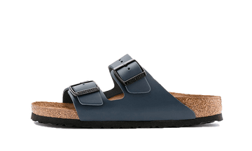 Birkenstock Birkenstock Arizona Natural Leather Blue - 0051151/0051153