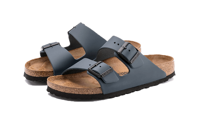 Birkenstock Birkenstock Arizona Natural Leather Blue - 0051151/0051153