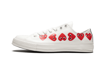 Converse Converse Chuck Taylor All-Star 70s Ox Comme des Garçons PLAY Multi-Heart White - 162975C