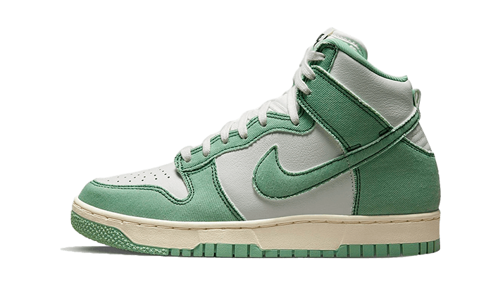 Nike Nike Dunk High 1985 Enamel Green Denim - DV1143-300