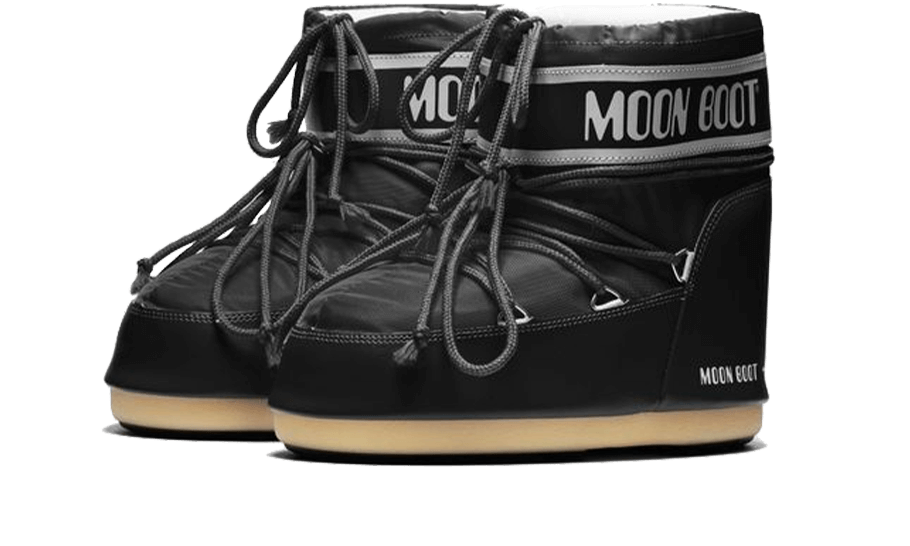 Moon Boot Moon Boot Icon Low Black Nylon - 14093400001