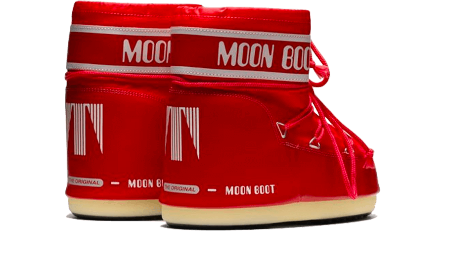 Moon Boot Moon Boot Icon Low Red Nylon - 14093400009