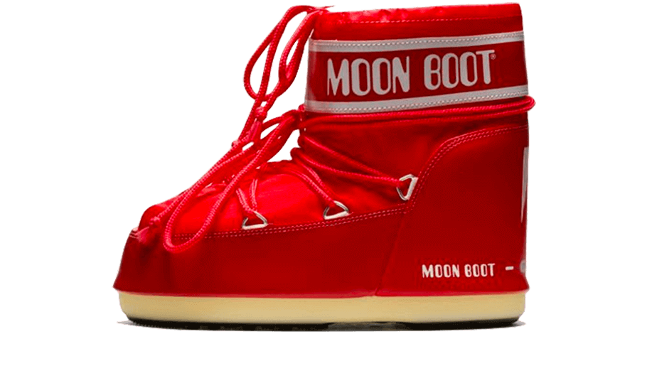 Moon Boot Moon Boot Icon Low Red Nylon - 14093400009