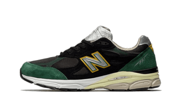 New Balance New Balance 990 V3 Black Green Yellow - M990CP3