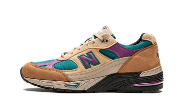 New Balance New Balance 991 Made In UK Palace Brown Teal - M991PAL