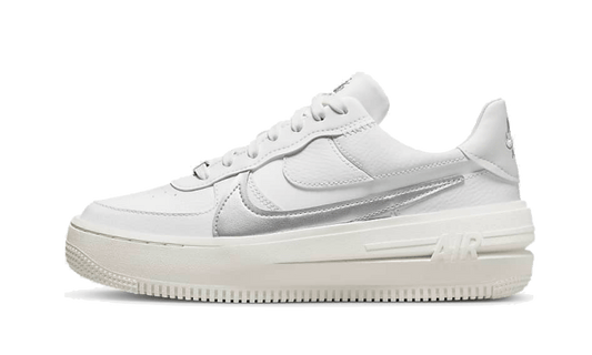 Nike Nike Air Force 1 Low Platform Summit White Metallic Silver - DJ9946-101