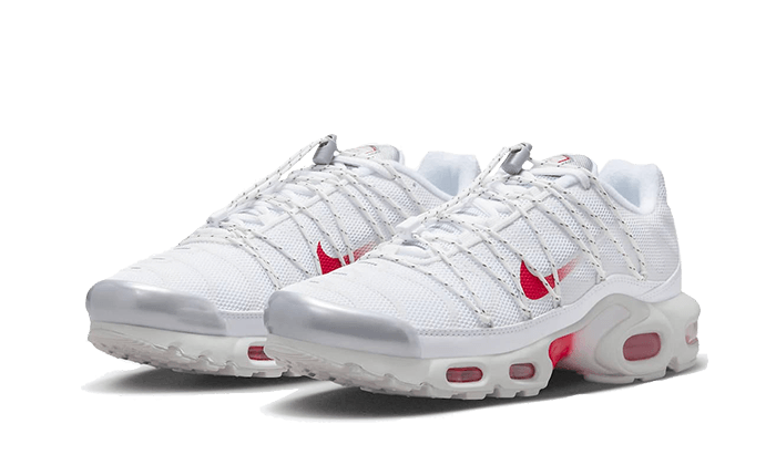 Nike Nike Air Max Plus Utility White Silver Red - FN3488-100