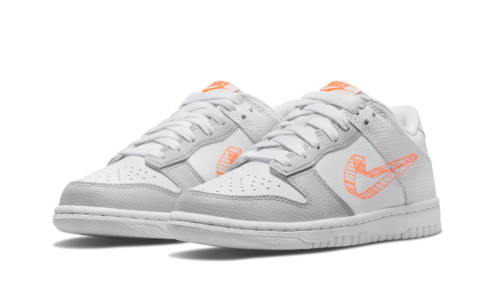 Nike Nike Dunk Low 3D Swoosh White Grey - DR0171-100