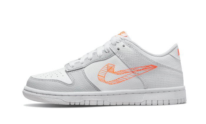 Nike Nike Dunk Low 3D Swoosh White Grey - DR0171-100