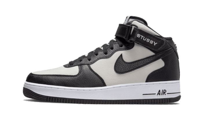 Nike Nike Air Force 1 Mid Stussy Grey Black - DJ7840-002