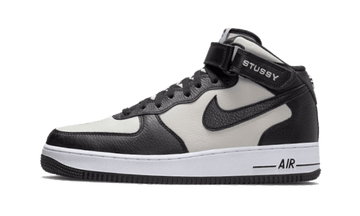 Nike Nike Air Force 1 Mid Stussy Grey Black - DJ7840-002